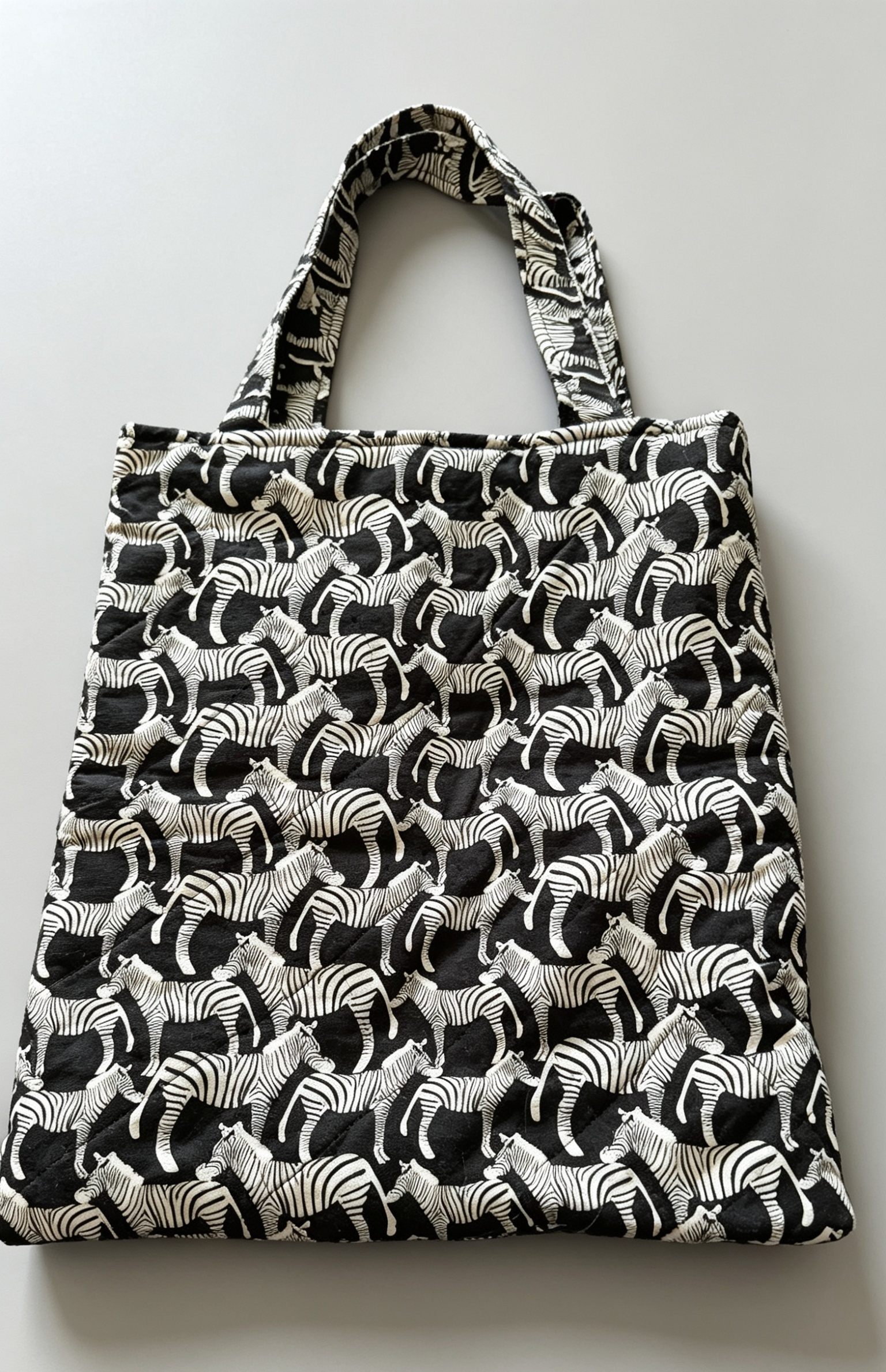 Zebra Print Tote Bag