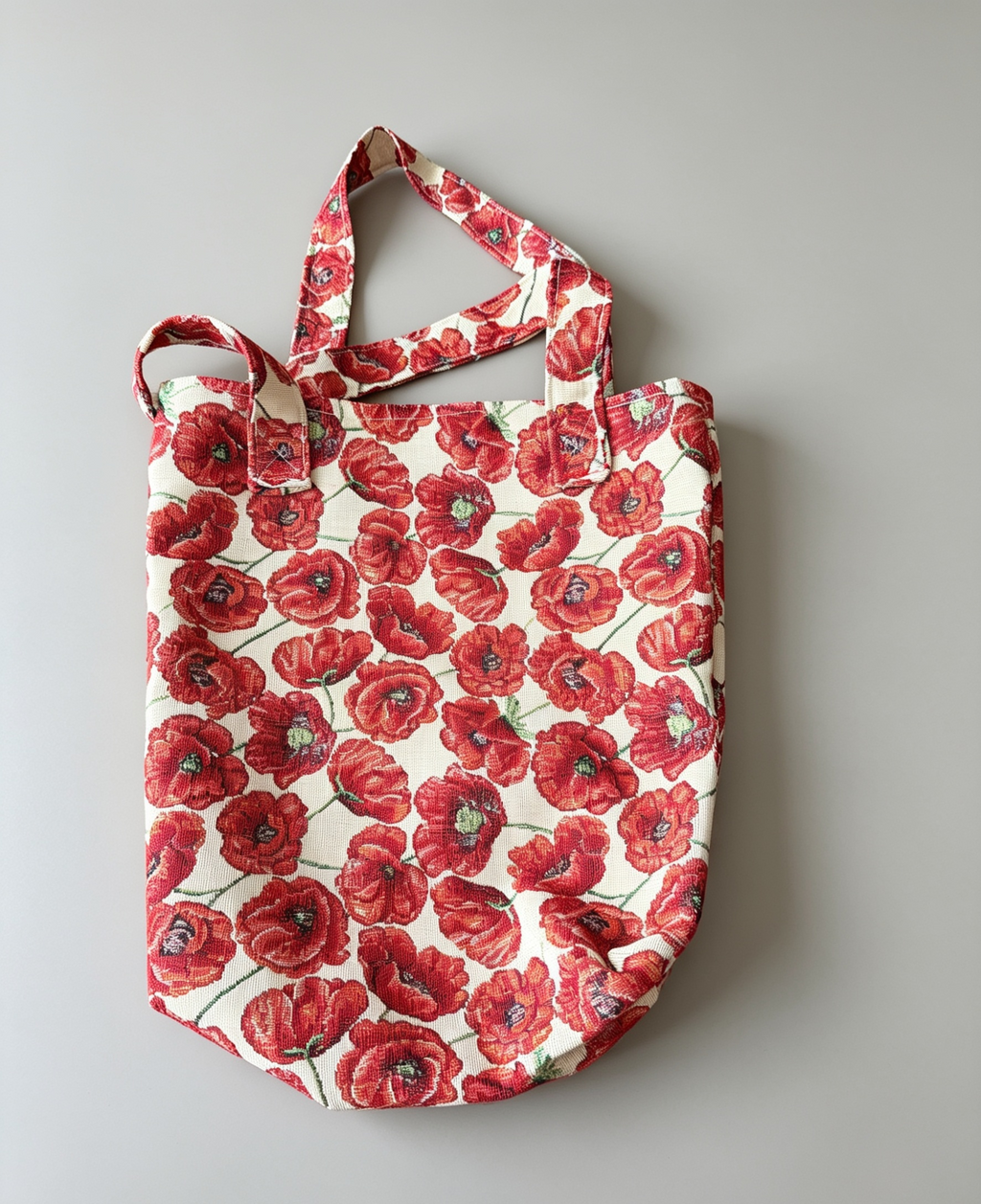 Poppy Print Tote Bag