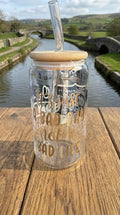 16oz Glass Tumbler - Inspirational Quotes